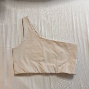 GF Collective One-Shoulder Cream Women's Top